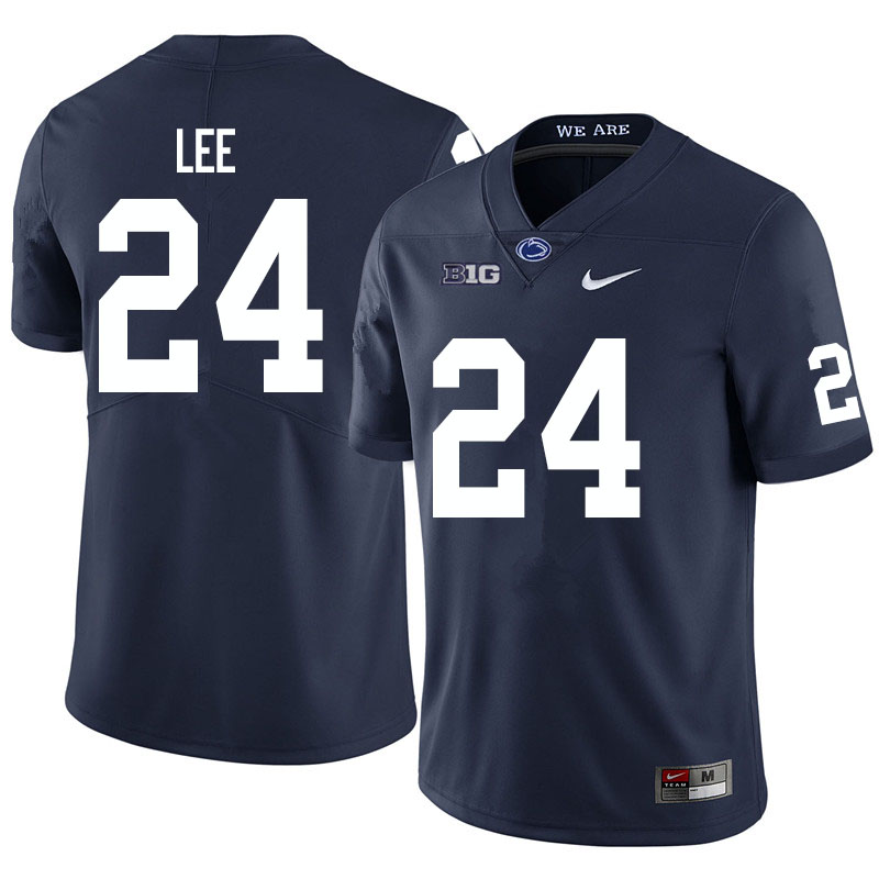 NCAA Nike Men's Penn State Nittany Lions Keyvone Lee #24 College Football Authentic Navy Stitched Jersey ORO6598RG